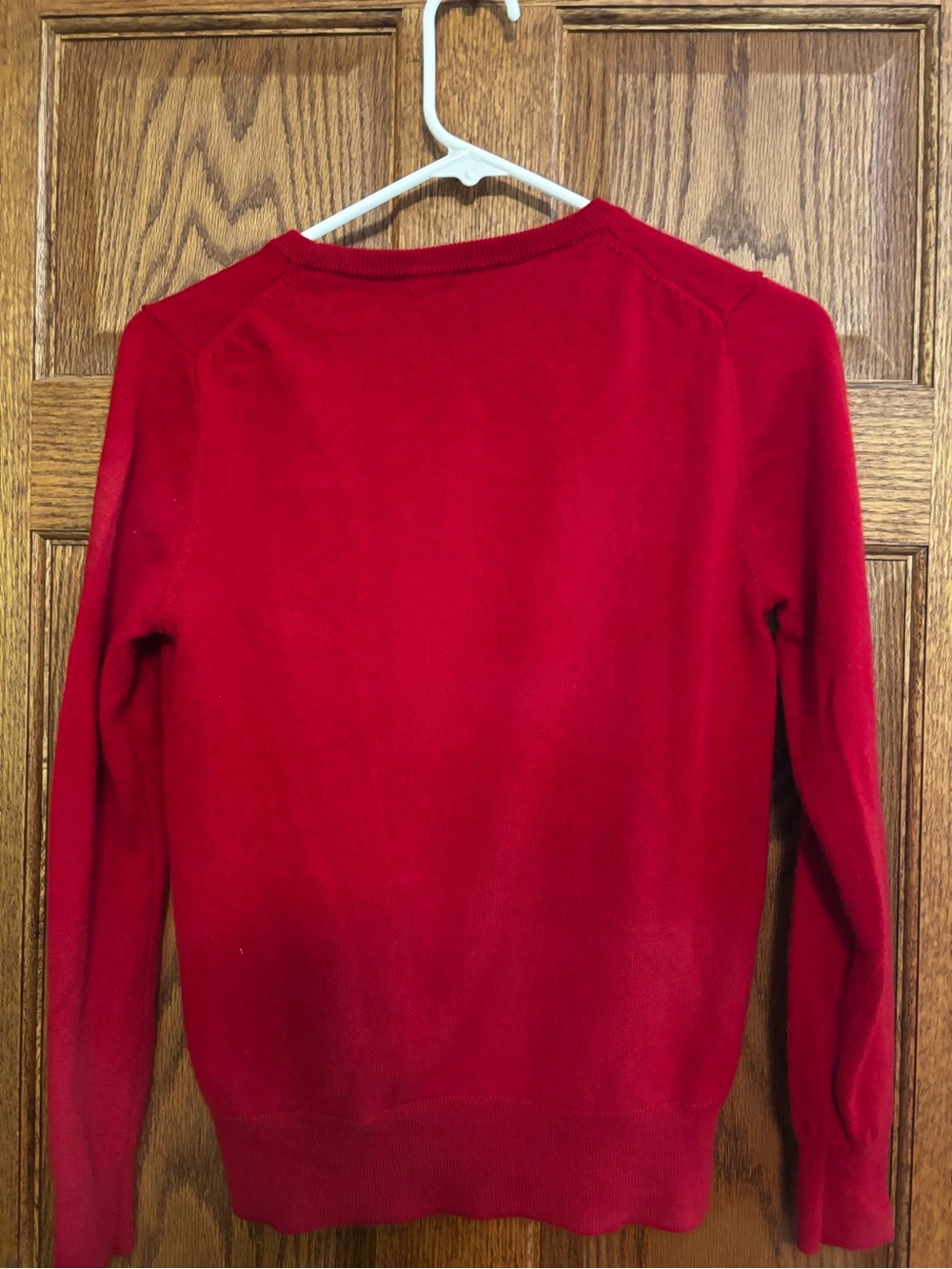 Quince Red Women's Crewneck Sweater